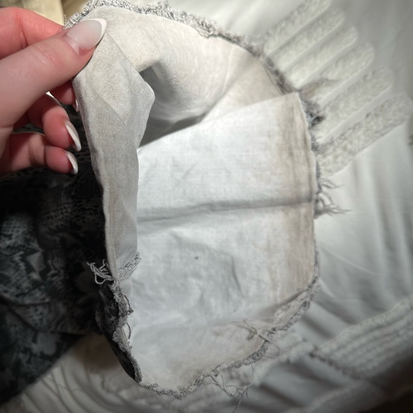 Just Float On Snake Print Flare Pants - Picture 11 of 12